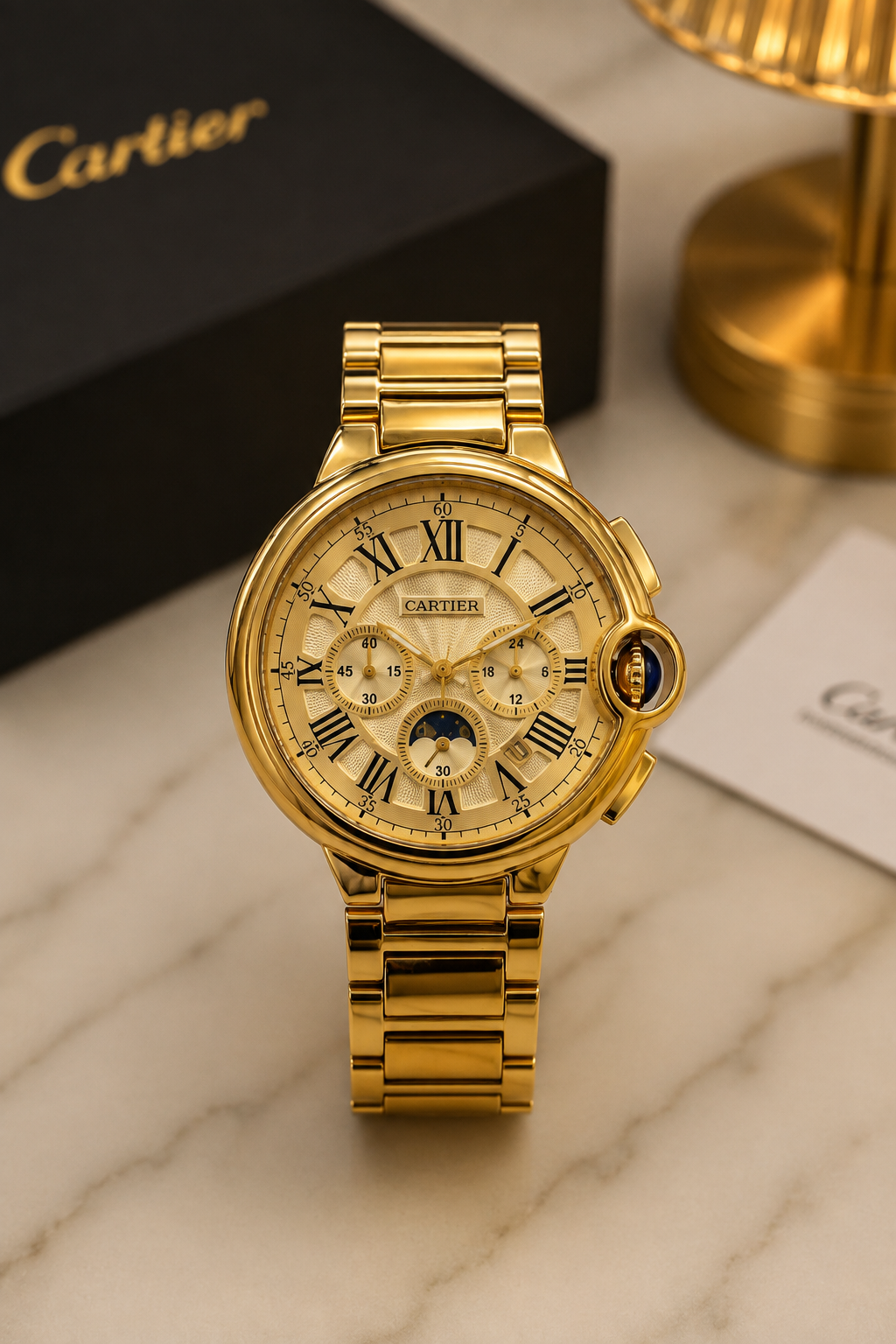 CARTIER BALLON BLEU CHRONOGRAPH