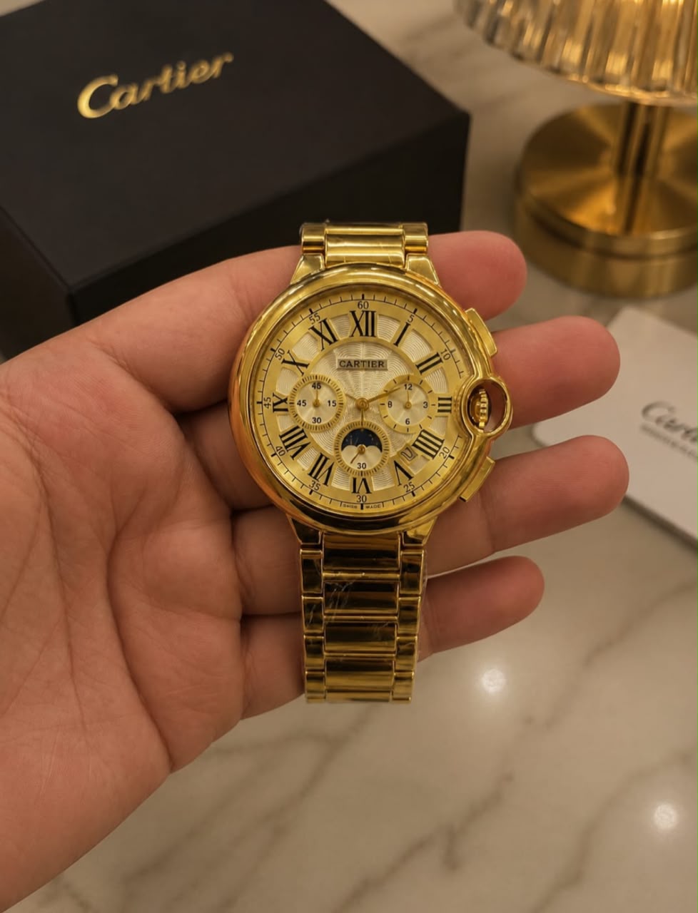 CARTIER BALLON BLEU CHRONOGRAPH