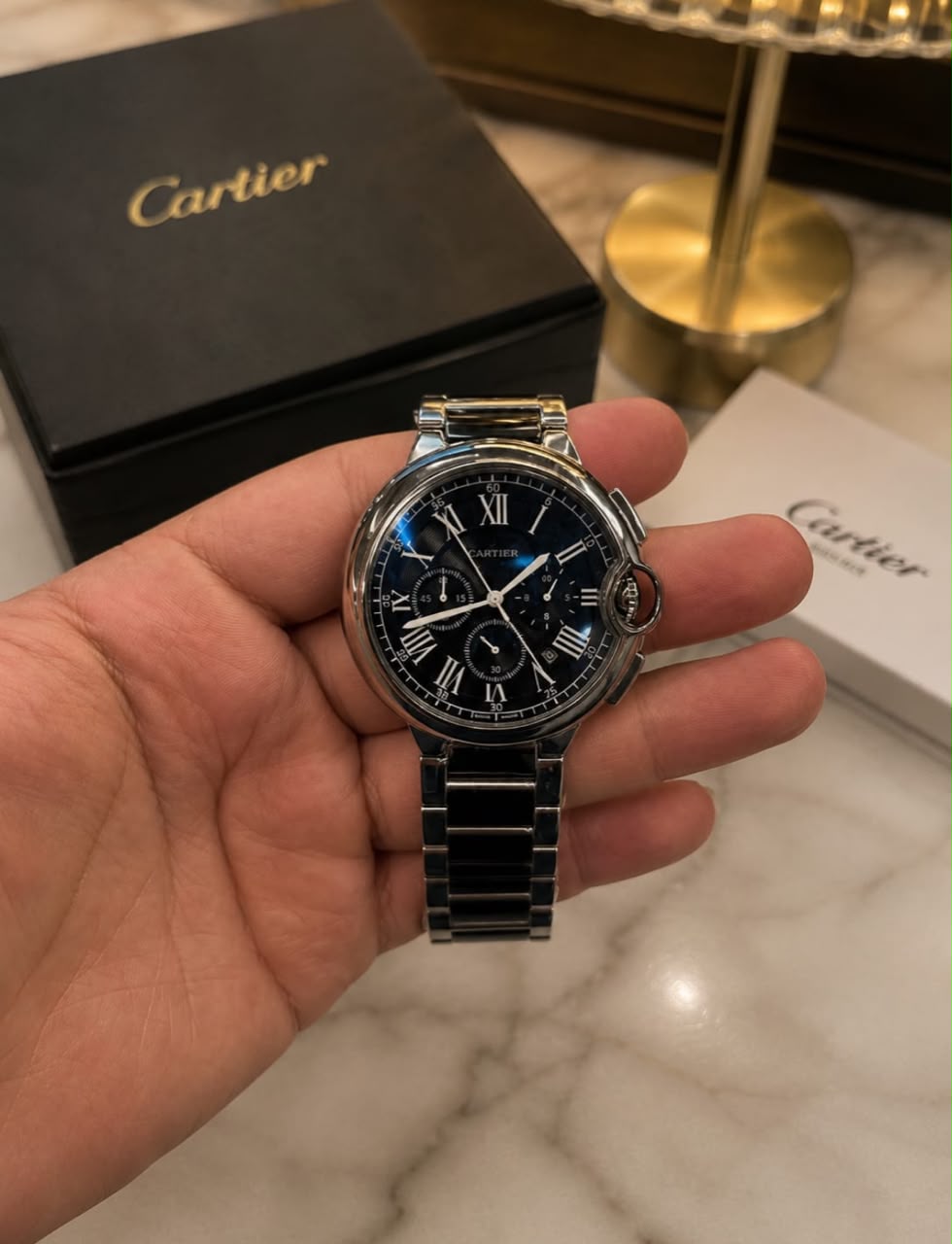 CARTIER BALLON BLEU CHRONOGRAPH